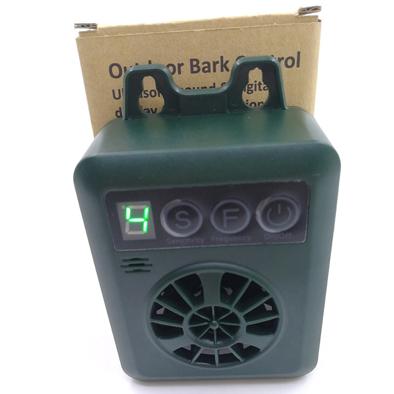 KFX-8288829 Ultrasonic Bark Control Device with Digital Display and Adjustable Sensitivity