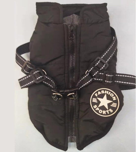KFX-8289725 Cozy Cotton Padded Pet Apparel for Autumn and Winter in Various Colors and Sizes