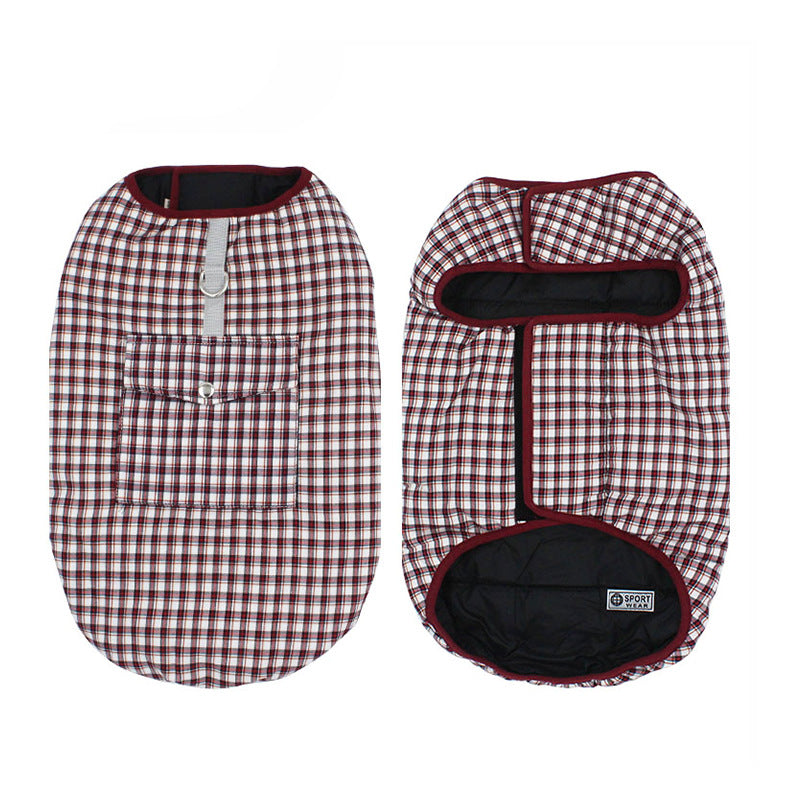 KFX-8289981 Reversible Casual Dog Clothes in Polyester - Comfortable Pet Apparel