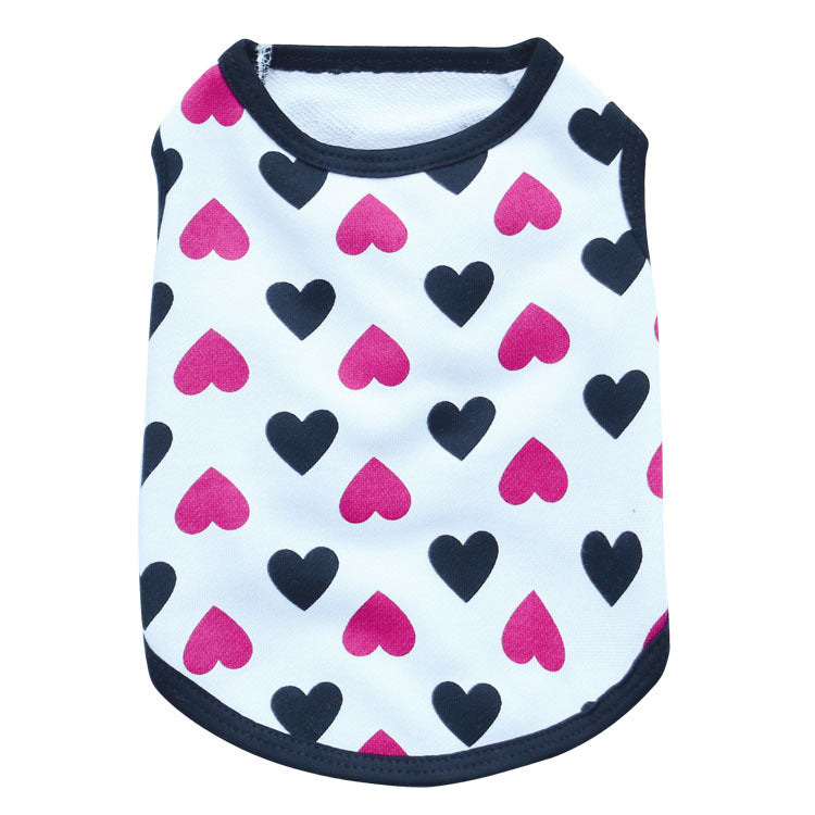 KFX-8291133 Cotton Jersey Pet Vest for Dogs - Comfortable and Stylish Pet Clothing