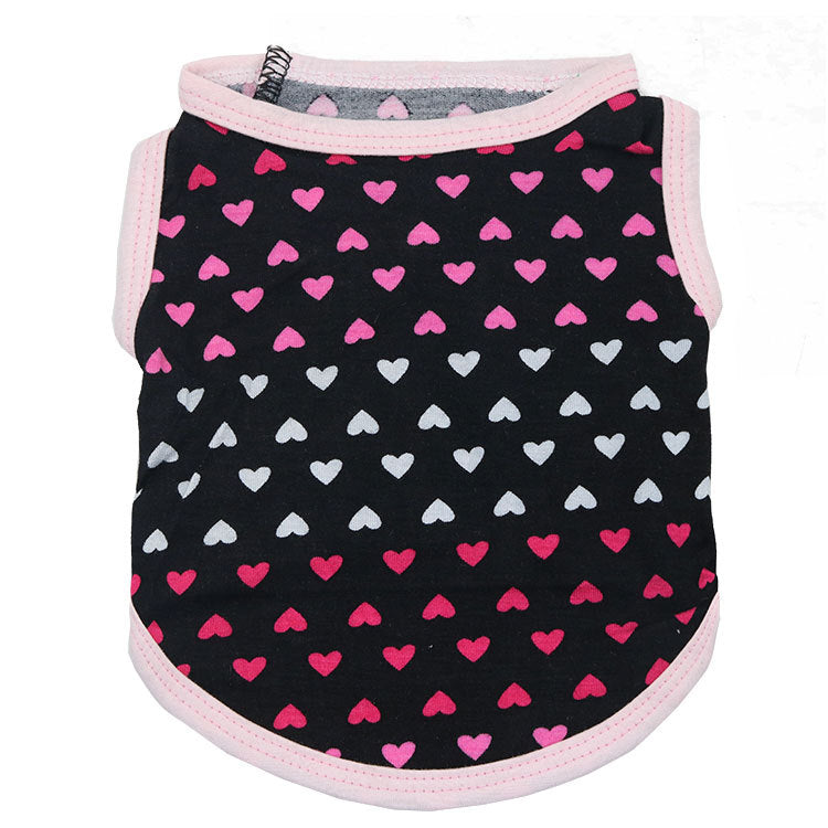 KFX-8291133 Cotton Jersey Pet Vest for Dogs - Comfortable and Stylish Pet Clothing