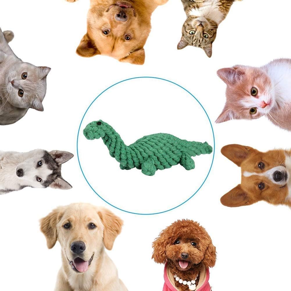 KFX-8298557 Durable Animal Design Interactive Dog Rope Toy Set for Chewing and Dental Care