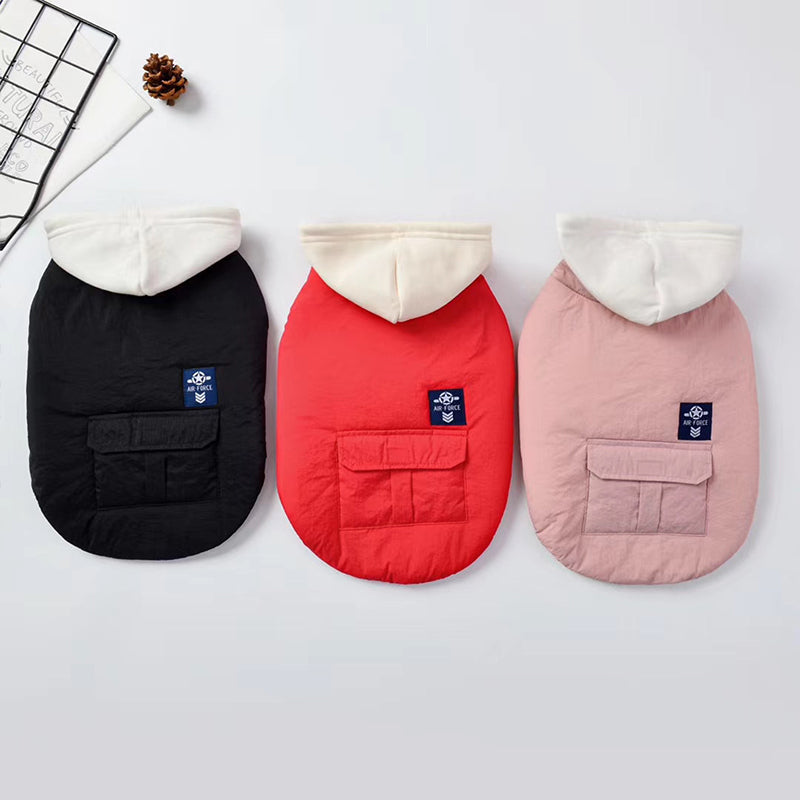 KFX-8299453 Cotton Warm Vest for Dogs - Stylish and Simple Design to Keep Pets Cozy