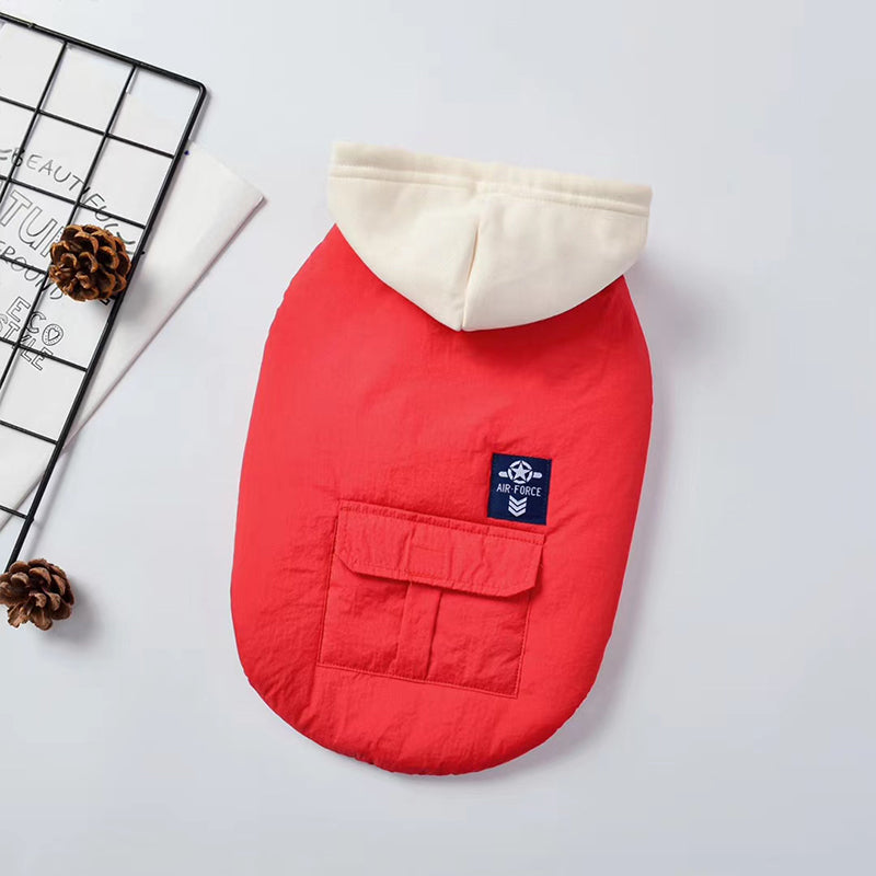 KFX-8299453 Cotton Warm Vest for Dogs - Stylish and Simple Design to Keep Pets Cozy