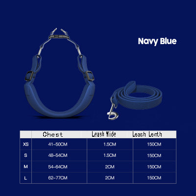 KFX-8300349 Pet Harness with 1.5m Leash for Comfortable Control