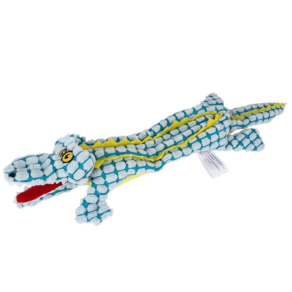 KFX-8301885 Durable Cotton Rope Pet Toy with Teeth Cleaning and Sound Features