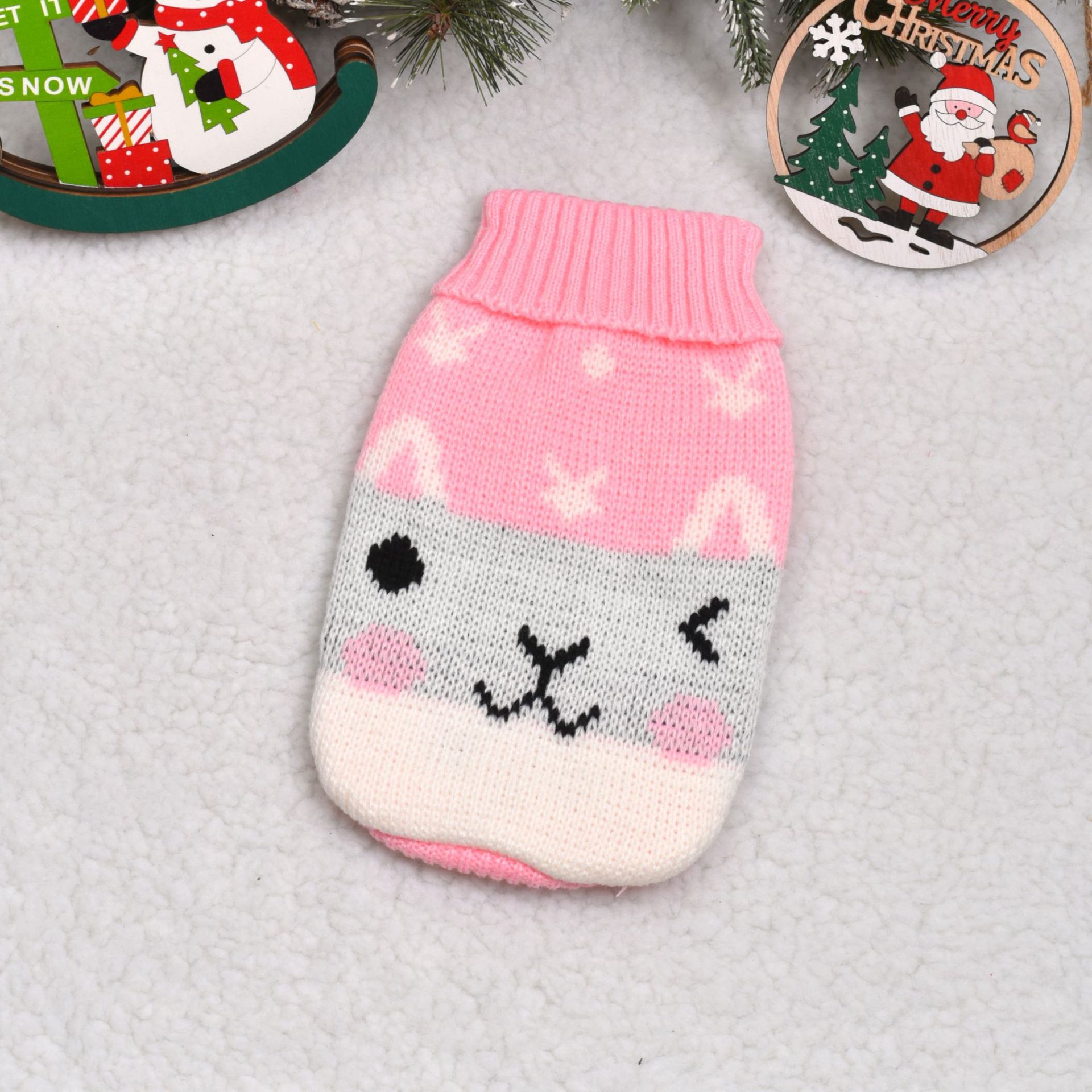 KFX-8304829 Thickened Acrylic Pet Sweater for Dogs and Cats - Various Styles and Sizes Available