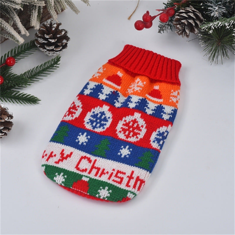 KFX-8304829 Thickened Acrylic Pet Sweater for Dogs and Cats - Various Styles and Sizes Available