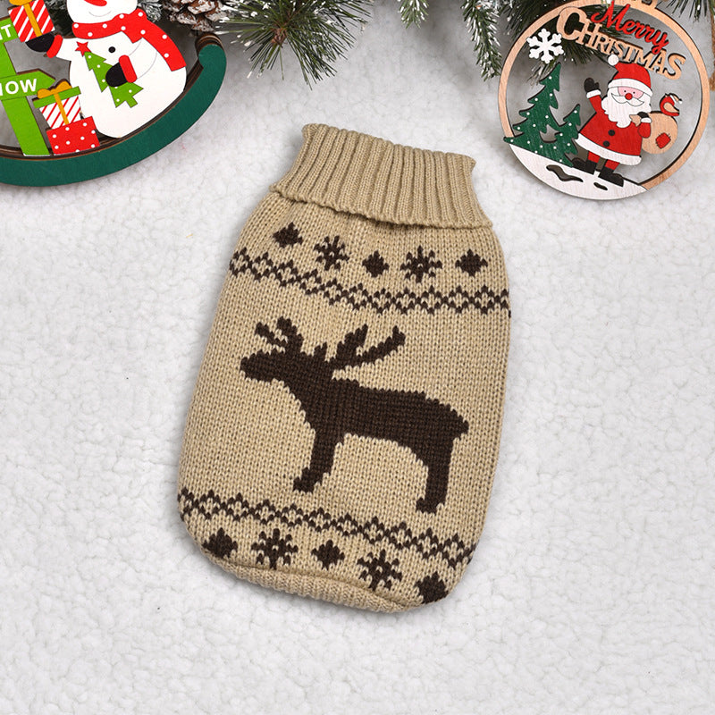 KFX-8304829 Thickened Acrylic Pet Sweater for Dogs and Cats - Various Styles and Sizes Available