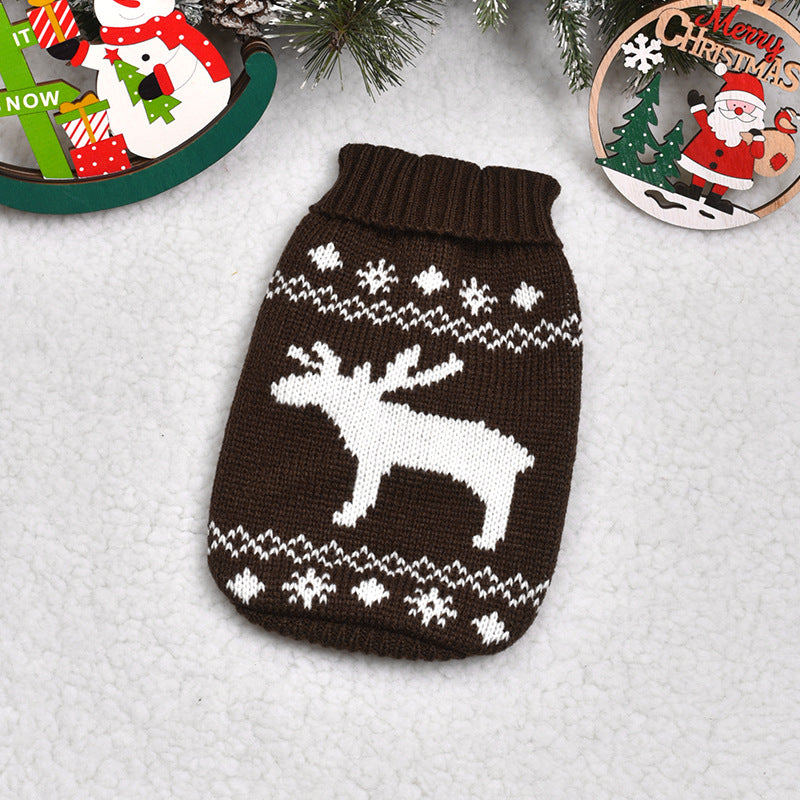 KFX-8304829 Thickened Acrylic Pet Sweater for Dogs and Cats - Various Styles and Sizes Available