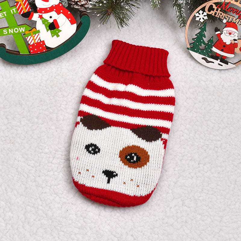 KFX-8304829 Thickened Acrylic Pet Sweater for Dogs and Cats - Various Styles and Sizes Available