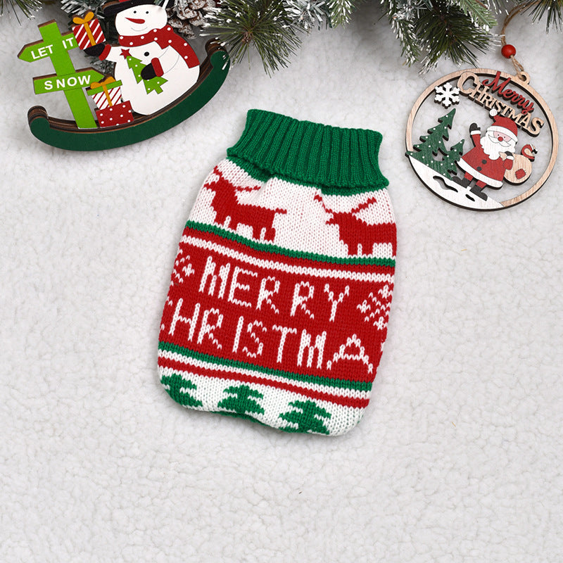 KFX-8304829 Thickened Acrylic Pet Sweater for Dogs and Cats - Various Styles and Sizes Available