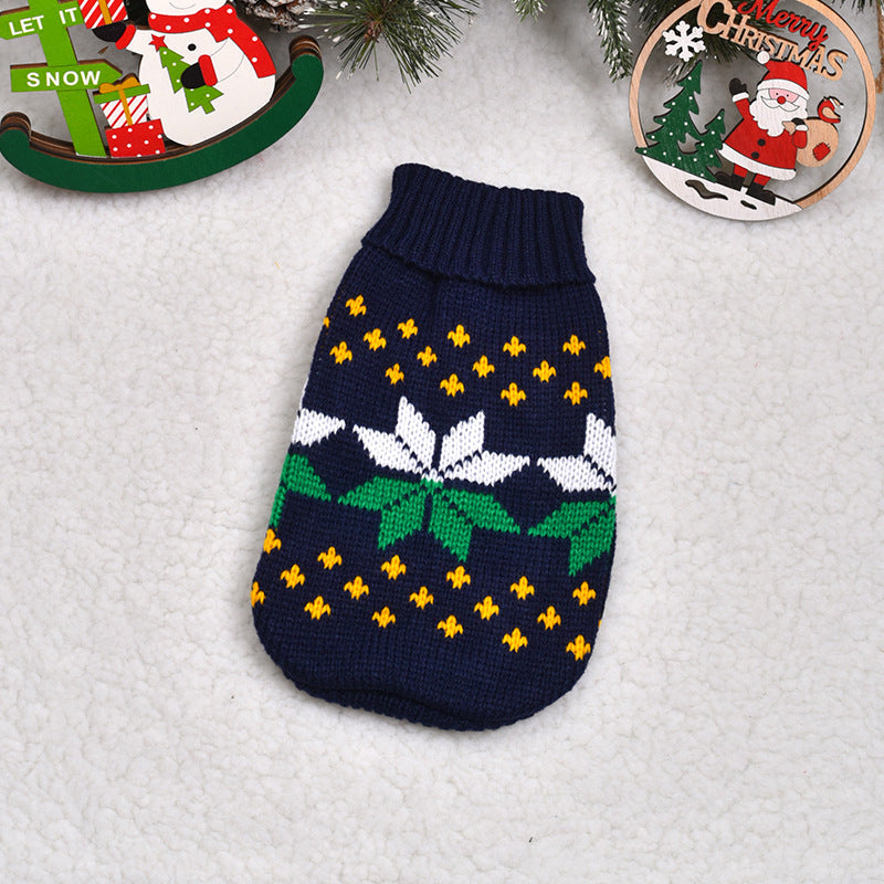 KFX-8304829 Thickened Acrylic Pet Sweater for Dogs and Cats - Various Styles and Sizes Available