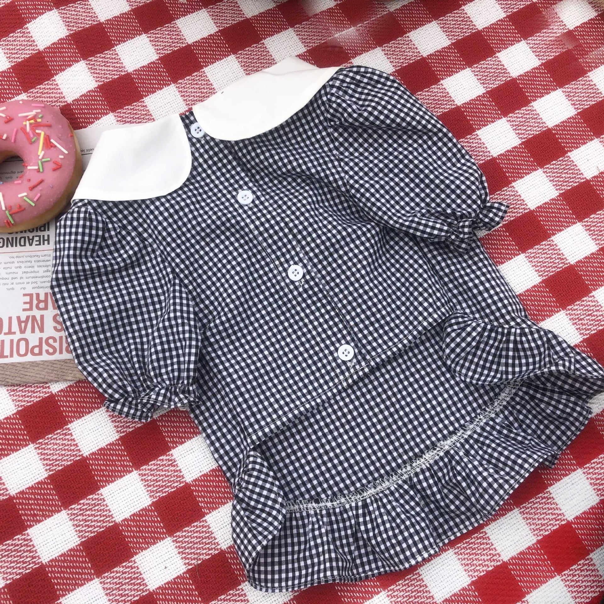 KFX-8305213 Casual Cotton Shirt for Pets - Comfortable and Stylish Apparel