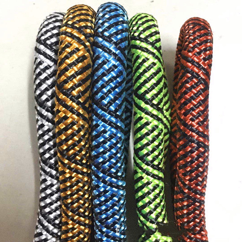KFX-8306621 Medium Dog Training Leash - Durable Nylon, Various Colors Available (Blue, Red, Green, Beige, Orange), 1.2m Length