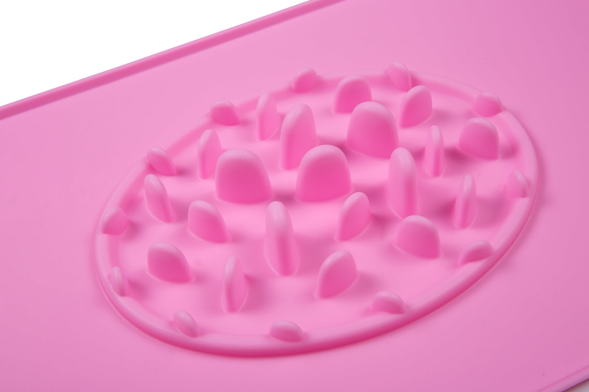 KFX-8308669 Dog Claw Slow Feeder Mat - Food Grade Silicone, Non-Slip Design for Cats and Dogs, 47x30cm
