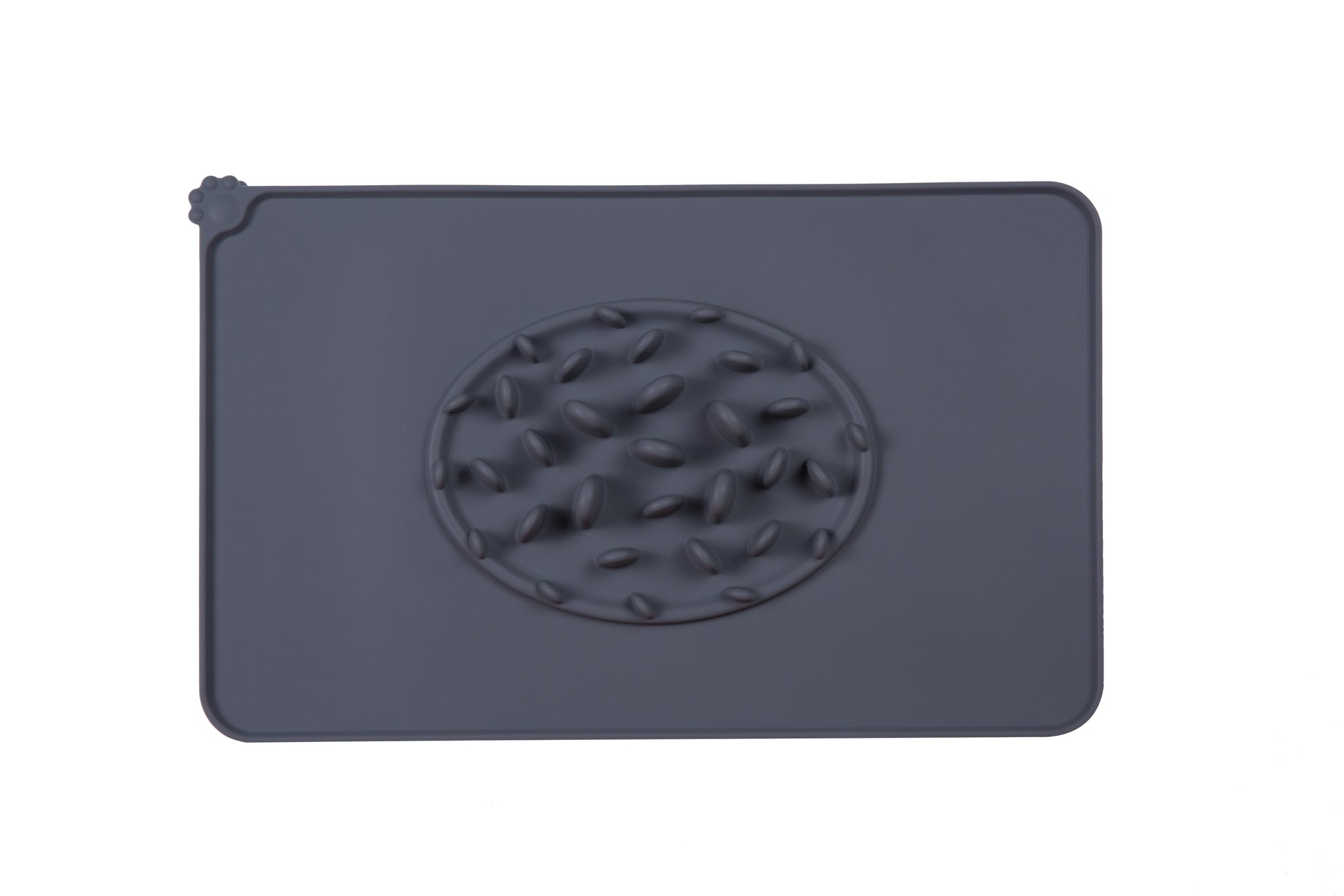 KFX-8308669 Dog Claw Slow Feeder Mat - Food Grade Silicone, Non-Slip Design for Cats and Dogs, 47x30cm