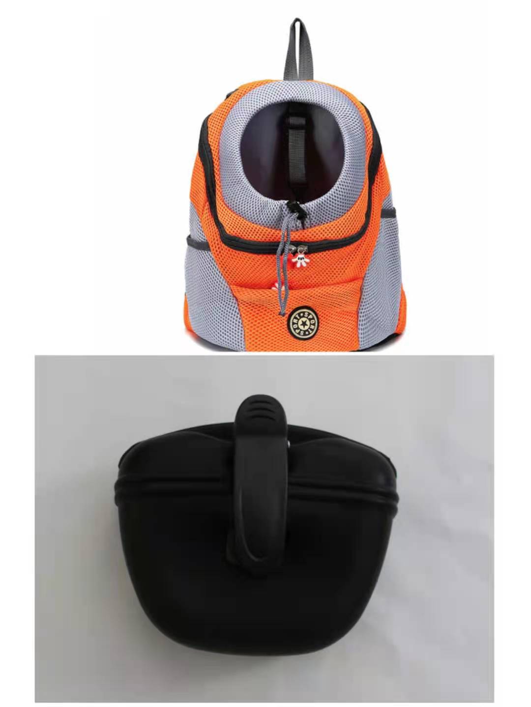KFX-8309053 Portable Silicone Dog Snack Training Bag with Magnetic Closure and Clip - Available in Multiple Colors