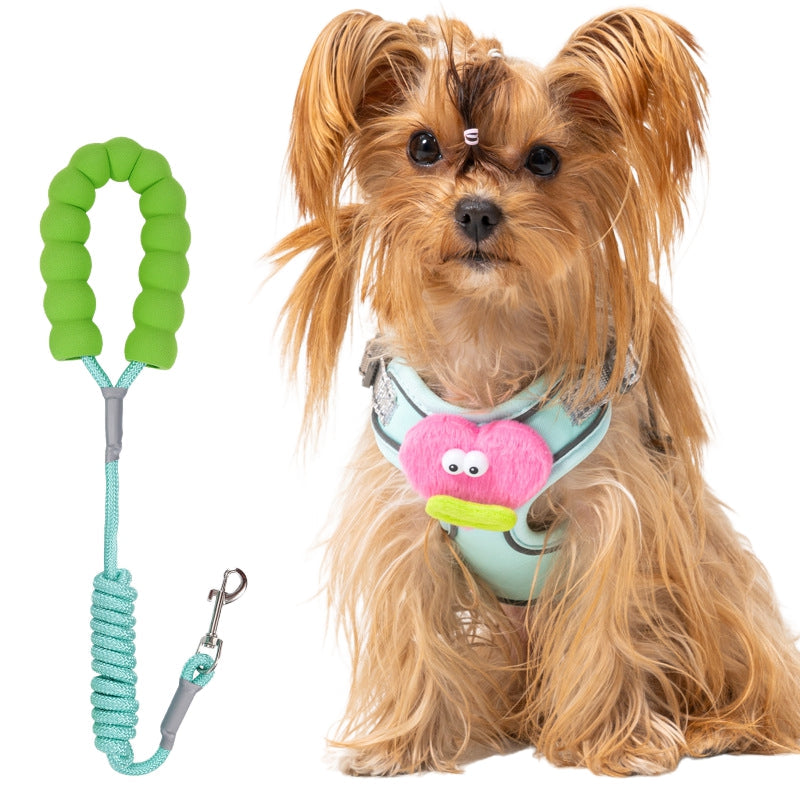 KFX-8312381 Adjustable No-Pull Dog Harness with Multifunction Leash - Escape Proof Vest for Medium Dogs