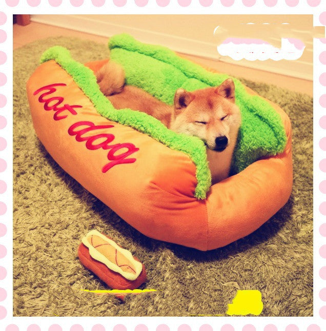 KFX-8316605 Comfortable Japanese Akita Dog Kennel - Removable Pet Nest Bed in Multiple Sizes