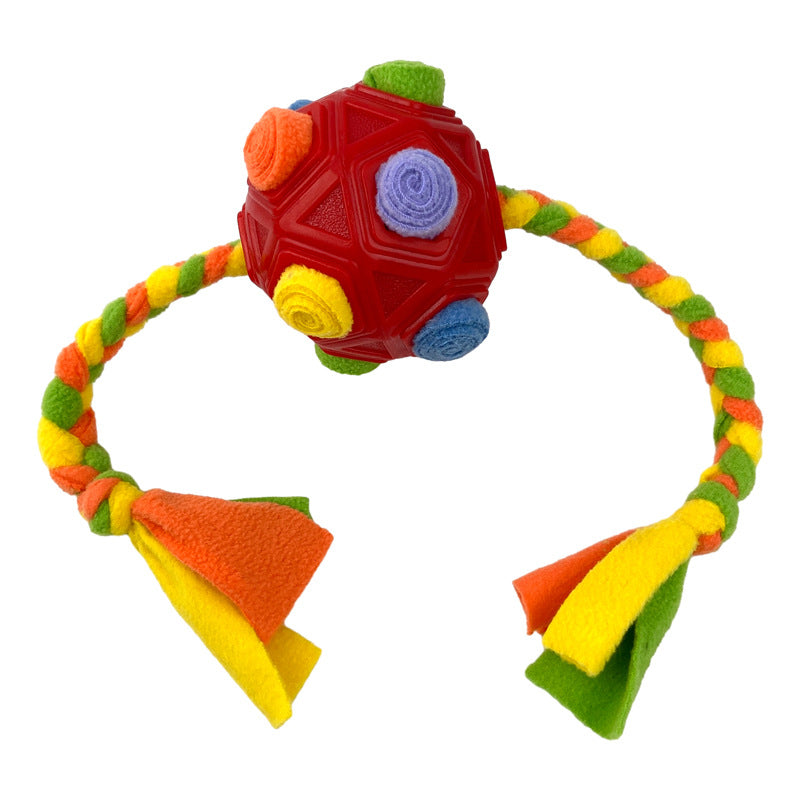 KFX-8325565 Interactive Sniffing Ball Puzzle for Dogs - IQ Training & Bite Resistant Toy