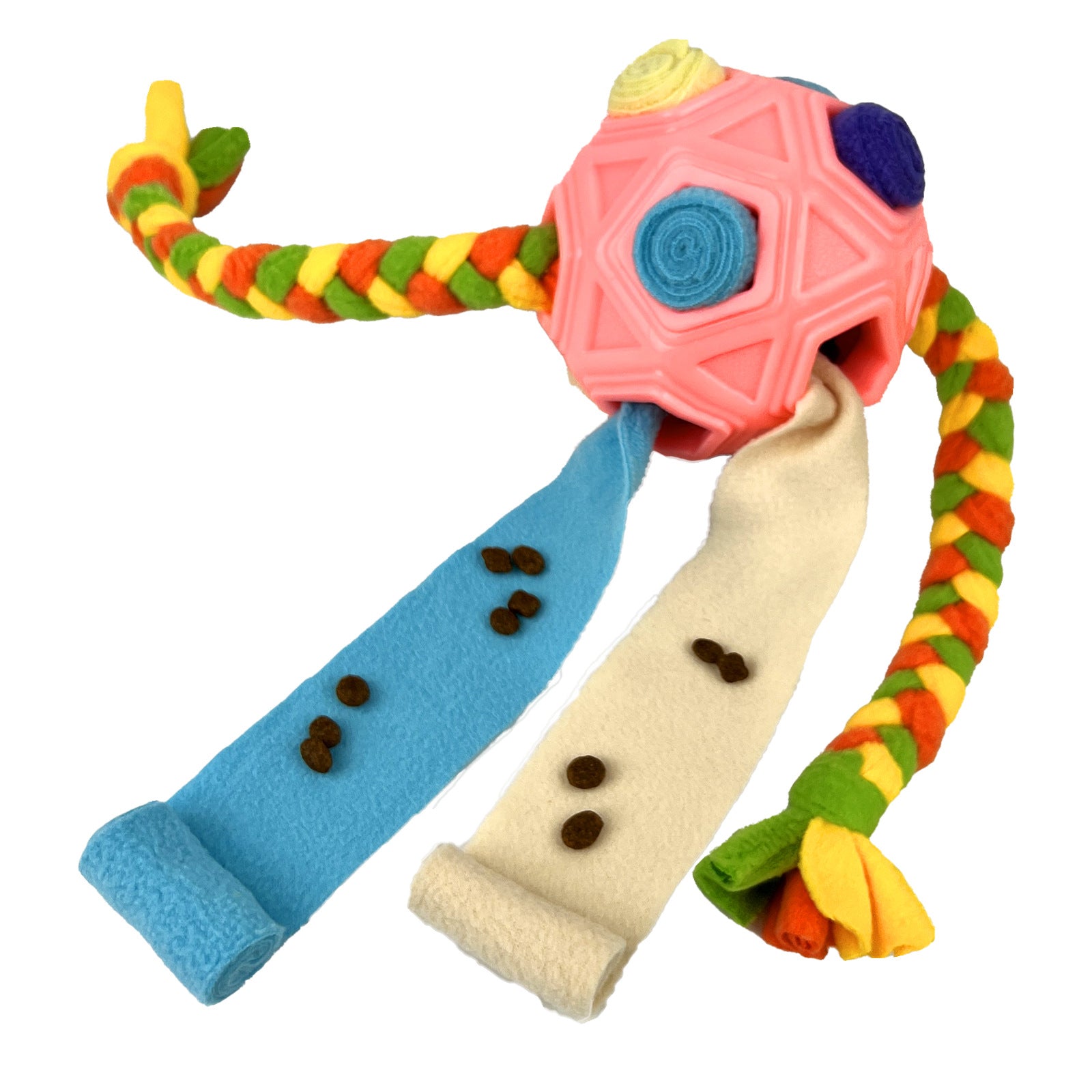KFX-8325565 Interactive Sniffing Ball Puzzle for Dogs - IQ Training & Bite Resistant Toy