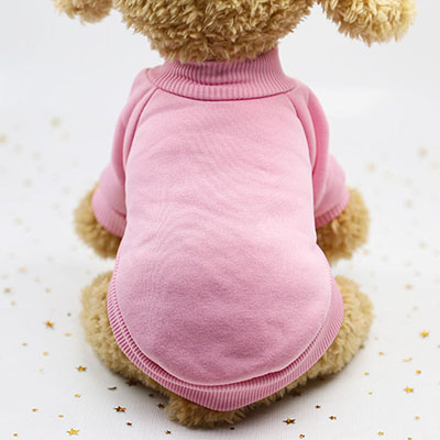 KFX-8329149 Dog Pure Color Cozy Sweatshirt in Various Sizes