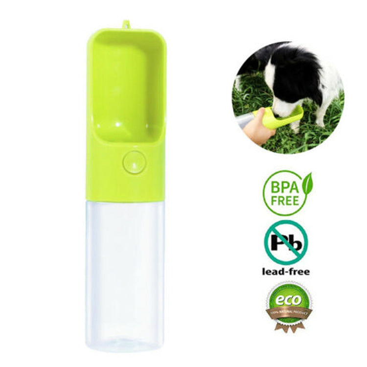 KFX-8329917 Portable Plastic Pet Drinking Fountain for Cats and Dogs - Convenient Water Dispenser