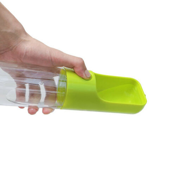 KFX-8329917 Portable Plastic Pet Drinking Fountain for Cats and Dogs - Convenient Water Dispenser