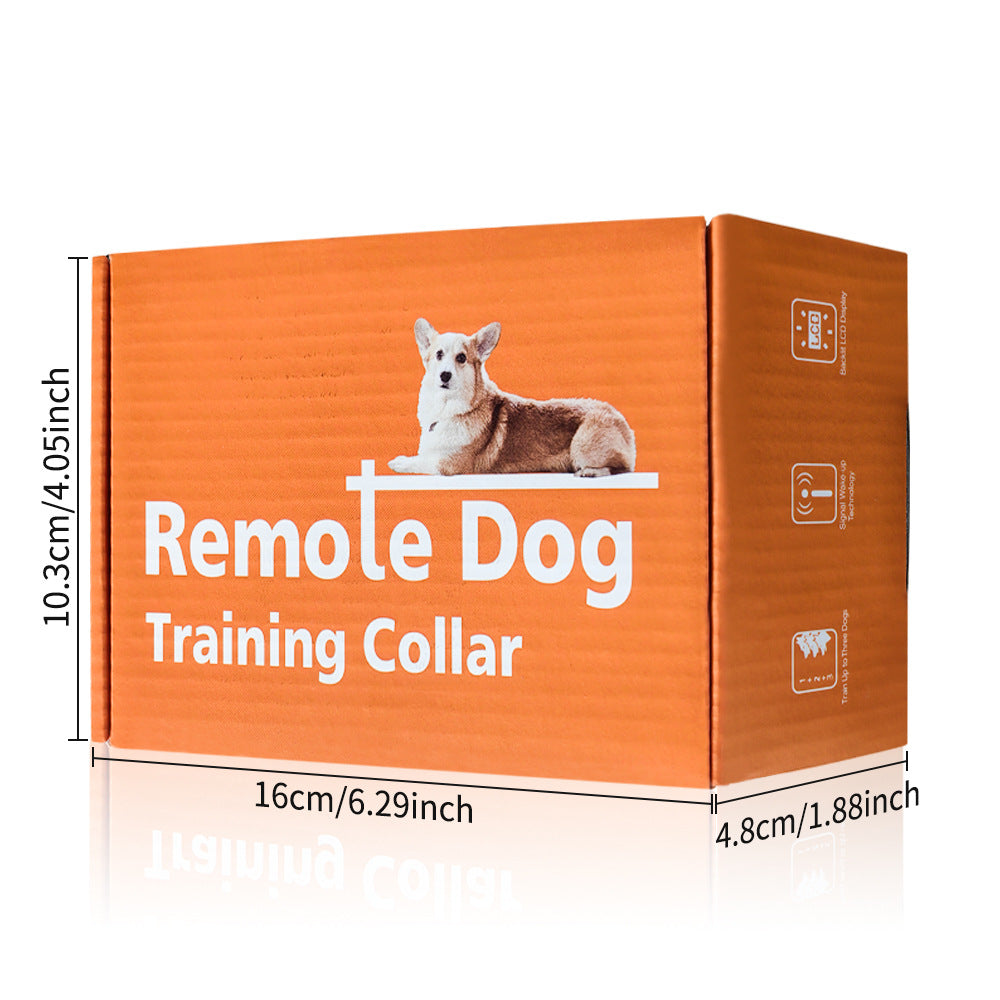 KFX-8334653 Intelligent Waterproof Dog Training Device with Remote Control and Light Feature