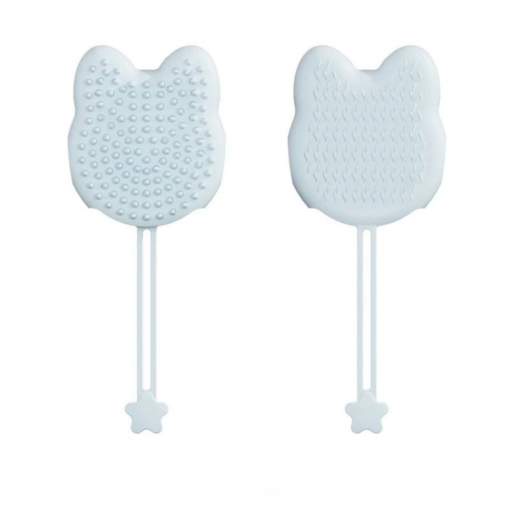 KFX-8335421 Silicone Pet Bathing Massager Gloves for Dogs and Cats, Hair Deshedding and Cleaning Tool