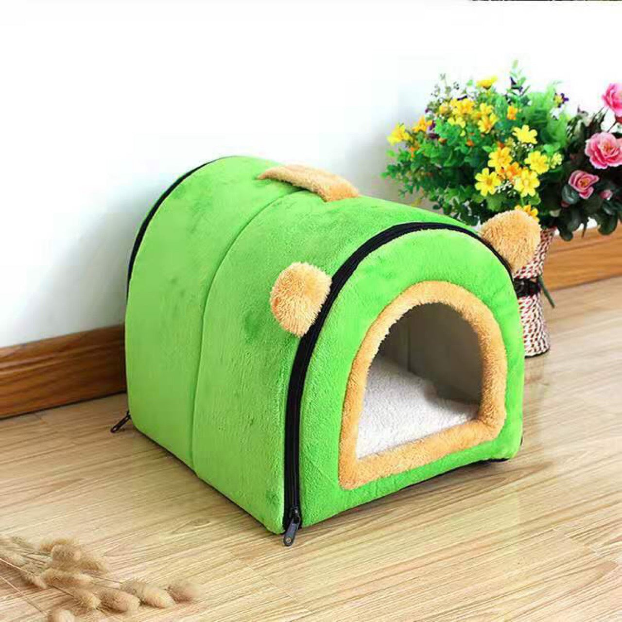 KFX-8343613 Removable and Washable Collapsible Cat Litter Pet Nest in Multiple Styles and Sizes