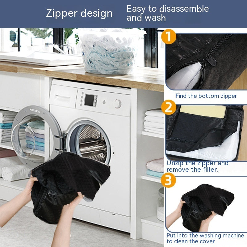 KFX-8347197 Removable and Washable Gray Car Pet Pad with High-Density Sponge Filling, 120CM x 50CM x 50CM