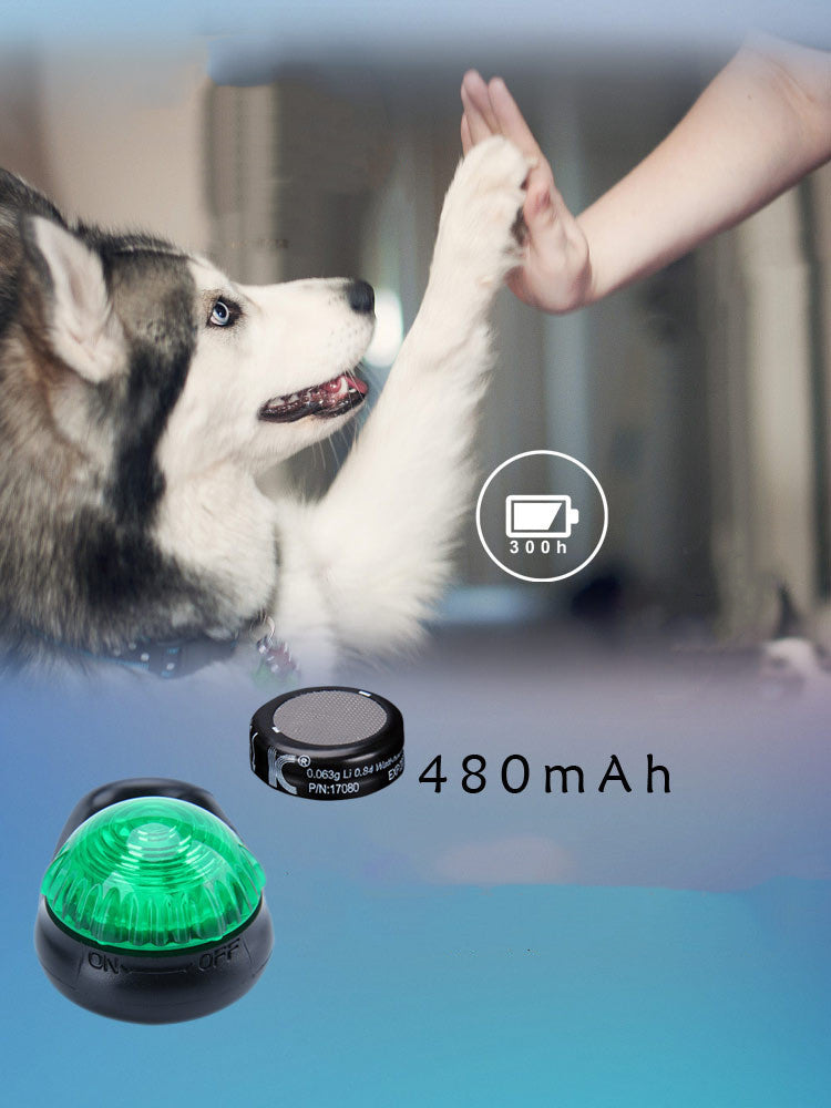 KFX-8348605 LED Illuminated Anti-Lost Pendant for Dogs - Nighttime Safety Light in Multiple Colors
