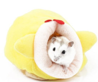 KFX-8349373 Cotton Nest for Small Animals - Cozy Winter Sleeping House for Hamsters, Rabbits, Squirrels, and More