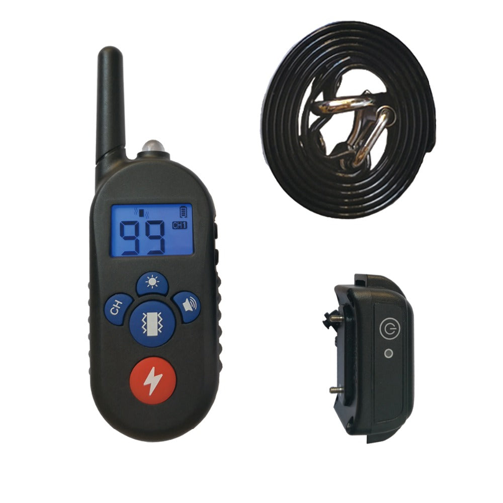 KFX-8350781 Remote Control Electric Shock Vibration Training Collar for Dogs with Adjustable Strap