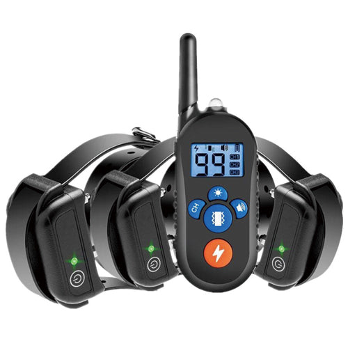 KFX-8350781 Remote Control Electric Shock Vibration Training Collar for Dogs with Adjustable Strap