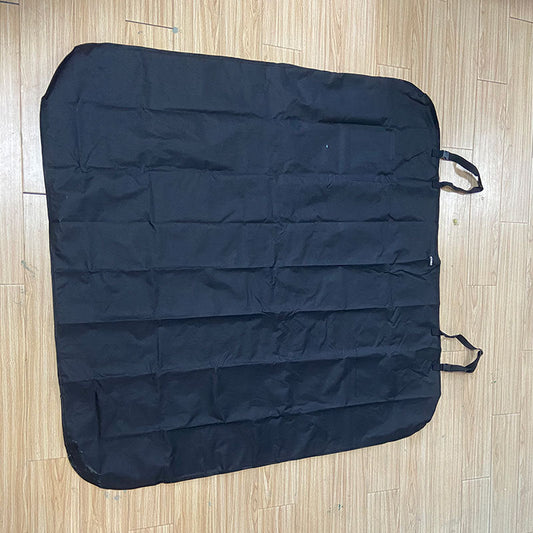 KFX-8352957 Waterproof Car Pet Cushion with Side Wings and Zippered Pocket, Oxford Cloth, 137x147cm