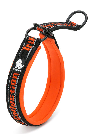 KFX-8353341 Adjustable Reflective Nylon Dog Collar in Various Colors - Soft and Durable Traction Design