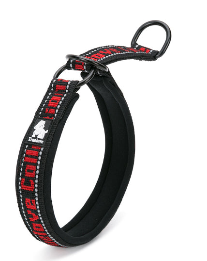 KFX-8353341 Adjustable Reflective Nylon Dog Collar in Various Colors - Soft and Durable Traction Design