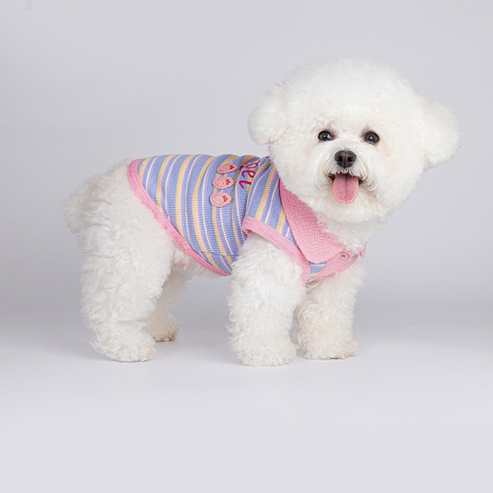 KFX-8356669 Autumn Pink Purple Vest for Small Dogs and Cats, Available in Multiple Sizes