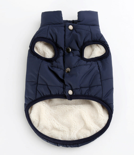 KFX-8361021 Warm Waterproof Dog Jacket for Autumn and Winter Outdoor Adventures
