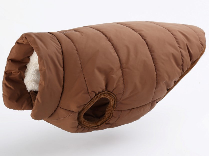 KFX-8361021 Warm Waterproof Dog Jacket for Autumn and Winter Outdoor Adventures