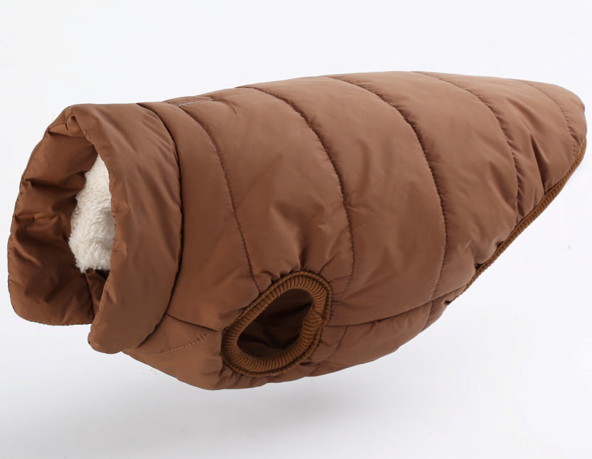 KFX-8361021 Warm Waterproof Dog Jacket for Autumn and Winter Outdoor Adventures