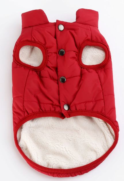KFX-8361021 Warm Waterproof Dog Jacket for Autumn and Winter Outdoor Adventures