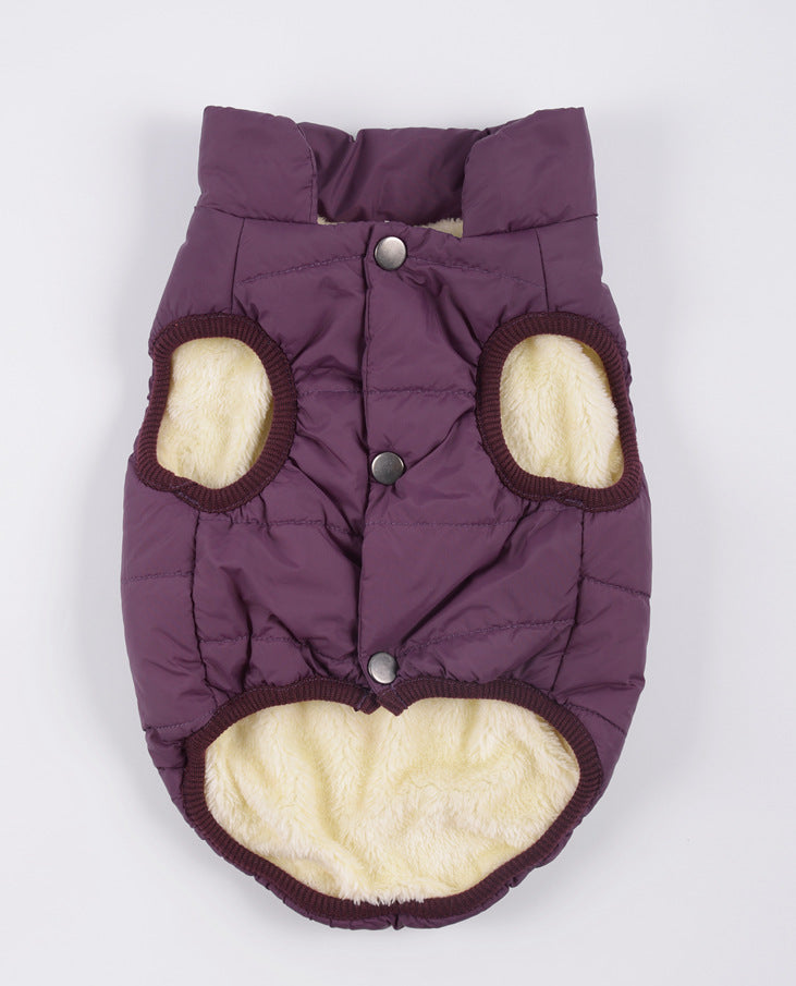 KFX-8361021 Warm Waterproof Dog Jacket for Autumn and Winter Outdoor Adventures