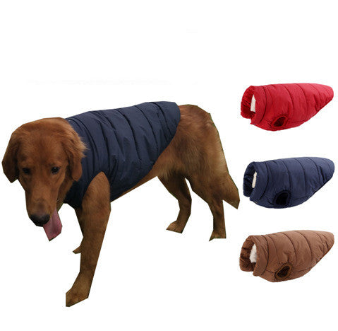 KFX-8361021 Warm Waterproof Dog Jacket for Autumn and Winter Outdoor Adventures