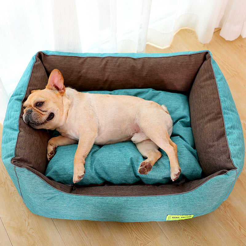 KFX-8366653 Pet Warm Double Color Waterproof Oxford Nest for Cozy Comfort