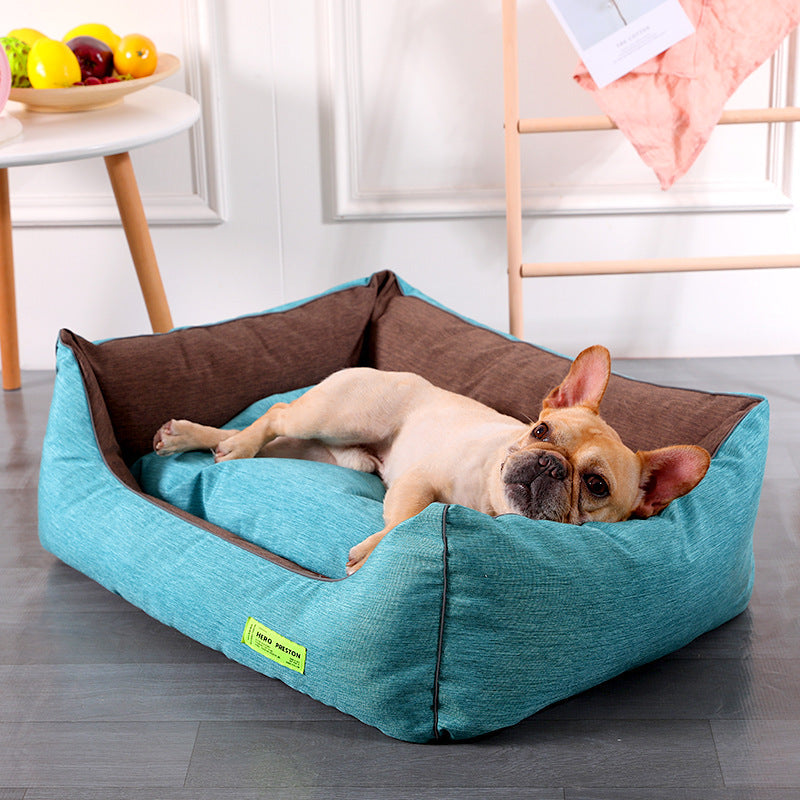 KFX-8366653 Pet Warm Double Color Waterproof Oxford Nest for Cozy Comfort