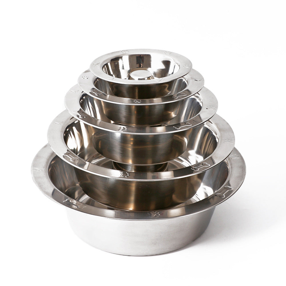 KFX-8368573 Stainless Steel Pet Slow Food Bowl for Cats - Multiple Sizes Available